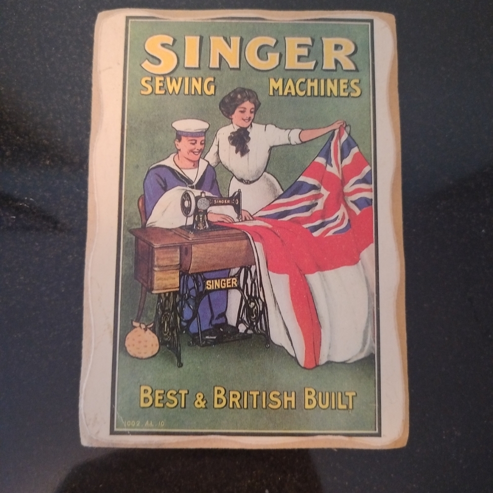 Singer Sewing Machines Vintage Poster Magnet